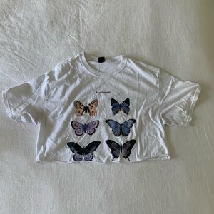 Cropped tee